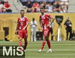 15.06.2025, FIFA Club World Cup 2025, Gruppe C, FC Bayern Mnchen - Auckland City, im TQL Stadium, Cincinnati (USA),  v.li: Joshua Kimmich (FC Bayern Mnchen), Thomas Mller (FC Bayern Mnchen) 