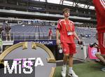 15.06.2025, FIFA Club World Cup 2025, Gruppe C, FC Bayern Mnchen - Auckland City, im TQL Stadium, Cincinnati (USA), Maurice Krattenmacher (FC Bayern Mnchen) kommt ins Stadion.