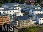 17.06.2025,  Bad Wrishofen,  Neubauprojekt in der Gartenstadt. Neue Wohnanlage auf dem Gelnde der ehemaligen Schwermer Fabrik. Luftbild. 