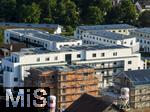 17.06.2025,  Bad Wrishofen,  Neubauprojekt in der Gartenstadt. Neue Wohnanlage auf dem Gelnde der ehemaligen Schwermer Fabrik. Luftbild. 