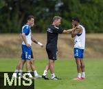05.07.2025, Fussball 2. Bundesliga 2025/2026, 1.FC Magdeburg im Sommertrainingslager in Bad Wrishofen im Unterallgu,  mitte: Trainer Markus Fiedler (1.FC Magdeburg)  