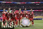 05.07.2025, FIFA Club World Cup 2025, Viertelfinale, Paris St. Germain - FC Bayern Mnchen, im Mercedes-Benz Stadium (Atlanta, GA), Mannschaftsfoto FCB, hi.v.li: Joshua Kimmich (FC Bayern Mnchen), Torwart Manuel Neuer (FC Bayern Mnchen), Dayot Upamecano (FC Bayern Mnchen), Josip Stanisic (Bayern Mnchen), Jonathan Tah (FC Bayern Mnchen), Aleksandar Pavlovic (Bayern Mnchen) . v.v.li: Jamal Musiala (FC Bayern Mnchen), Michael Olise (FC Bayern Mnchen), Harry Kane (FC Bayern Mnchen), Konrad Laimer (FC Bayern Mnchen), Kingsley Coman (FC Bayern Mnchen) 