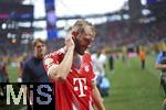 05.07.2025, FIFA Club World Cup 2025, Viertelfinale, Paris St. Germain - FC Bayern Mnchen, im Mercedes-Benz Stadium (Atlanta, GA), Konrad Laimer (FC Bayern Mnchen) enttuscht nach dem Ausscheiden nach der Niederlage