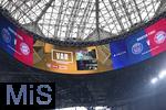 05.07.2025, FIFA Club World Cup 2025, Viertelfinale, Paris St. Germain - FC Bayern Mnchen, im Mercedes-Benz Stadium (Atlanta, GA), VAR steh auf der Videowall 