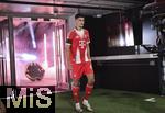 05.07.2025, FIFA Club World Cup 2025, Viertelfinale, Paris St. Germain - FC Bayern Mnchen, im Mercedes-Benz Stadium (Atlanta, GA), Einlaufen der einzelnen Spieler vor dem Match: Aleksandar Pavlovic (Bayern Mnchen)   