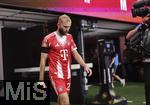 05.07.2025, FIFA Club World Cup 2025, Viertelfinale, Paris St. Germain - FC Bayern Mnchen, im Mercedes-Benz Stadium (Atlanta, GA), Einlaufen der einzelnen Spieler vor dem Match: Konrad Laimer (FC Bayern Mnchen) 