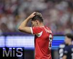 05.07.2025, FIFA Club World Cup 2025, Viertelfinale, Paris St. Germain - FC Bayern Mnchen, im Mercedes-Benz Stadium (Atlanta, GA),  Leon Goretzka (FC Bayern Mnchen) nachdenklich 