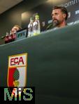 07.07.2025, Fussball 1. Bundesliga 2025/2026, Trainingsauftakt FC Augsburg, Pressekonferenz in der WWK-Arena Augsburg, Vorstellung von Trainer Sandro Wagner (FC Augsburg). 
 

