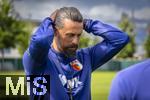 07.07.2025, Fussball 1. Bundesliga 2025/2026, Trainingsauftakt FC Augsburg, am Trainingsplatz an der WWK-Arena Augsburg, Trainer Sandro Wagner (FC Augsburg). 
 

