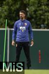 07.07.2025, Fussball 1. Bundesliga 2025/2026, Trainingsauftakt FC Augsburg, am Trainingsplatz an der WWK-Arena Augsburg, Trainer Sandro Wagner (FC Augsburg). 
 

