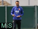 07.07.2025, Fussball 1. Bundesliga 2025/2026, Trainingsauftakt FC Augsburg, am Trainingsplatz an der WWK-Arena Augsburg, Trainer Sandro Wagner (FC Augsburg). 
 


