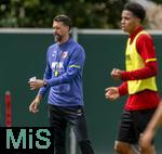 07.07.2025, Fussball 1. Bundesliga 2025/2026, Trainingsauftakt FC Augsburg, am Trainingsplatz an der WWK-Arena Augsburg, Trainer Sandro Wagner (FC Augsburg). 
 

