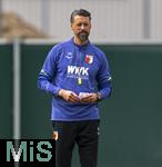 07.07.2025, Fussball 1. Bundesliga 2025/2026, Trainingsauftakt FC Augsburg, am Trainingsplatz an der WWK-Arena Augsburg, Trainer Sandro Wagner (FC Augsburg). 
 

