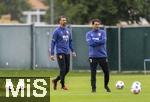 07.07.2025, Fussball 1. Bundesliga 2025/2026, Trainingsauftakt FC Augsburg, am Trainingsplatz an der WWK-Arena Augsburg, Trainer Sandro Wagner (FC Augsburg) und Co-Trainer Imre Szabics (FC Augsburg)
 

