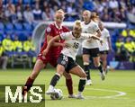 08.07.2025, UEFA Frauen-Europameisterschaft 2025 in der Schweiz. Spieltag 2, Vorrunde, Deutschland - Dnemark, im St-Jakob-Park Basel (Schweiz).