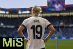 08.07.2025, UEFA Frauen-Europameisterschaft 2025 in der Schweiz. Spieltag 2, Vorrunde, Deutschland - Dnemark, im St-Jakob-Park Basel (Schweiz). Klara Bhl (Deutschland) beim Eckball.