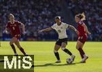 08.07.2025, UEFA Frauen-Europameisterschaft 2025 in der Schweiz. Spieltag 2, Vorrunde, Deutschland - Dnemark, im St-Jakob-Park Basel (Schweiz). mitte: Klara Bhl (Deutschland) 