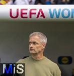 08.07.2025, UEFA Frauen-Europameisterschaft 2025 in der Schweiz. Spieltag 2, Vorrunde, Deutschland - Dnemark, im St-Jakob-Park Basel (Schweiz). Trainer Christian Wck (Deutschland) 