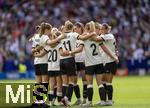 08.07.2025, UEFA Frauen-Europameisterschaft 2025 in der Schweiz. Spieltag 2, Vorrunde, Deutschland - Dnemark, im St-Jakob-Park Basel (Schweiz). Torjubel Klara Bhl (Deutschland) 