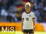 08.07.2025, UEFA Frauen-Europameisterschaft 2025 in der Schweiz. Spieltag 2, Vorrunde, Deutschland - Dnemark, im St-Jakob-Park Basel (Schweiz). Linda Dallmann (Deutschland) nachdenklich 
