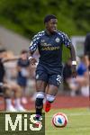 10.07.2025, Fussball 2. Bundesliga 2025/2026, Bad Wrishofen, 1.FC Magdeburg im Sommertrainingslager, Testspiel in Mindelheim (Unterallgu), FC Magdeburg - FC Zrich, Umeh Emmanuel (Zrich) am Ball  