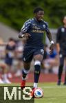 10.07.2025, Fussball 2. Bundesliga 2025/2026, Bad Wrishofen, 1.FC Magdeburg im Sommertrainingslager, Testspiel in Mindelheim (Unterallgu), FC Magdeburg - FC Zrich, Umeh Emmanuel (Zrich) am Ball 