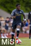 10.07.2025, Fussball 2. Bundesliga 2025/2026, Bad Wrishofen, 1.FC Magdeburg im Sommertrainingslager, Testspiel in Mindelheim (Unterallgu), FC Magdeburg - FC Zrich, Umeh Emmanuel (Zrich) am Ball 