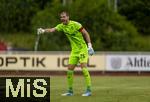10.07.2025, Fussball 2. Bundesliga 2025/2026, Bad Wrishofen, 1.FC Magdeburg im Sommertrainingslager, Testspiel in Mindelheim (Unterallgu), FC Magdeburg - FC Zrich,  Torwart Yanick Brecher (Zrich).