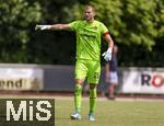 10.07.2025, Fussball 2. Bundesliga 2025/2026, Bad Wrishofen, 1.FC Magdeburg im Sommertrainingslager, Testspiel in Mindelheim (Unterallgu), FC Magdeburg - FC Zrich,   Torwart Yanick Brecher (Zrich)  