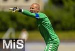 10.07.2025, Fussball 2. Bundesliga 2025/2026, Bad Wrishofen, 1.FC Magdeburg im Sommertrainingslager, Testspiel in Mindelheim (Unterallgu), FC Magdeburg - FC Zrich,  Torwart Dominik Reimann (1. FC Magdeburg) 