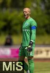 10.07.2025, Fussball 2. Bundesliga 2025/2026, Bad Wrishofen, 1.FC Magdeburg im Sommertrainingslager, Testspiel in Mindelheim (Unterallgu), FC Magdeburg - FC Zrich,  Torwart Dominik Reimann (1. FC Magdeburg) 