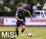 10.07.2025, Fussball 2. Bundesliga 2025/2026, Bad Wrishofen, 1.FC Magdeburg im Sommertrainingslager, Testspiel in Mindelheim (Unterallgu), FC Magdeburg - FC Zrich, Lindrit Kamberi (Zrich) am Ball 