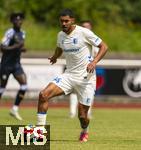 10.07.2025, Fussball 2. Bundesliga 2025/2026, Bad Wrishofen, 1.FC Magdeburg im Sommertrainingslager, Testspiel in Mindelheim (Unterallgu), FC Magdeburg - FC Zrich,  Abu-Bekir mer El-Zein (1. FC Magdeburg) 