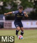 10.07.2025, Fussball 2. Bundesliga 2025/2026, Bad Wrishofen, 1.FC Magdeburg im Sommertrainingslager, Testspiel in Mindelheim (Unterallgu), FC Magdeburg - FC Zrich, Lindrit Kamberi (Zrich) am Ball 