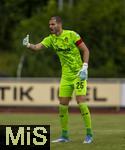 10.07.2025, Fussball 2. Bundesliga 2025/2026, Bad Wrishofen, 1.FC Magdeburg im Sommertrainingslager, Testspiel in Mindelheim (Unterallgu), FC Magdeburg - FC Zrich,  Torwart Yanick Brecher (Zrich).