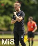 10.07.2025, Fussball 2. Bundesliga 2025/2026, Bad Wrishofen, 1.FC Magdeburg im Sommertrainingslager, Testspiel in Mindelheim (Unterallgu), FC Magdeburg - FC Zrich,  Trainer Markus Fiedler (1.FC Magdeburg)  