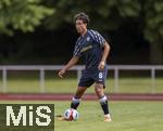 10.07.2025, Fussball 2. Bundesliga 2025/2026, Bad Wrishofen, 1.FC Magdeburg im Sommertrainingslager, Testspiel in Mindelheim (Unterallgu), FC Magdeburg - FC Zrich,  Cheveyo Tsawa (FC Zrich) am Ball 