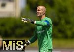10.07.2025, Fussball 2. Bundesliga 2025/2026, Bad Wrishofen, 1.FC Magdeburg im Sommertrainingslager, Testspiel in Mindelheim (Unterallgu), FC Magdeburg - FC Zrich,  Torwart Dominik Reimann (1. FC Magdeburg) 