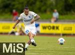 10.07.2025, Fussball 2. Bundesliga 2025/2026, Bad Wrishofen, 1.FC Magdeburg im Sommertrainingslager, Testspiel in Mindelheim (Unterallgu), FC Magdeburg - FC Zrich,  Baris Atik (1. FC Magdeburg) am Ball 