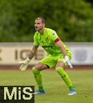 10.07.2025, Fussball 2. Bundesliga 2025/2026, Bad Wrishofen, 1.FC Magdeburg im Sommertrainingslager, Testspiel in Mindelheim (Unterallgu), FC Magdeburg - FC Zrich,  Torwart Yanick Brecher (Zrich). 