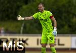 10.07.2025, Fussball 2. Bundesliga 2025/2026, Bad Wrishofen, 1.FC Magdeburg im Sommertrainingslager, Testspiel in Mindelheim (Unterallgu), FC Magdeburg - FC Zrich,  Torwart Yanick Brecher (Zrich).