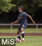 10.07.2025, Fussball 2. Bundesliga 2025/2026, Bad Wrishofen, 1.FC Magdeburg im Sommertrainingslager, Testspiel in Mindelheim (Unterallgu), FC Magdeburg - FC Zrich,  Cheveyo Tsawa (FC Zrich) am Ball 