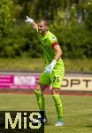 10.07.2025, Fussball 2. Bundesliga 2025/2026, Bad Wrishofen, 1.FC Magdeburg im Sommertrainingslager, Testspiel in Mindelheim (Unterallgu), FC Magdeburg - FC Zrich,  Torwart Yanick Brecher (Zrich). 