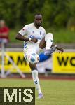 10.07.2025, Fussball 2. Bundesliga 2025/2026, Bad Wrishofen, 1.FC Magdeburg im Sommertrainingslager, Testspiel in Mindelheim (Unterallgu), FC Magdeburg - FC Zrich,  Silas Gnaka (1. FC Magdeburg) 