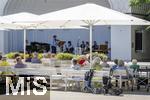 12.07.2025, Bad Wrishofen im Unterallgu, Livemusik an der Kurmuschel fr die Kurgste.