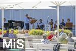 12.07.2025, Bad Wrishofen im Unterallgu, Livemusik an der Kurmuschel fr die Kurgste.