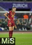 12.07.2025, UEFA Frauen-Europameisterschaft 2025 in der Schweiz. Spieltag 3, Vorrunde, Schweden - Deutschland, im Letzigrundstadion Zrich (Schweiz). Jule Brand (Deutschland) ist enttuscht
