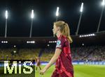 12.07.2025, UEFA Frauen-Europameisterschaft 2025 in der Schweiz. Spieltag 3, Vorrunde, Schweden - Deutschland, im Letzigrundstadion Zrich (Schweiz). Sjoeke Nsken (Deutschland) nachdenklich 