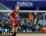 12.07.2025, UEFA Frauen-Europameisterschaft 2025 in der Schweiz. Spieltag 3, Vorrunde, Schweden - Deutschland, im Letzigrundstadion Zrich (Schweiz). Frust nach Gegentor bei Jule Brand (Deutschland) 