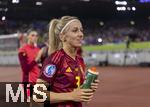 12.07.2025, UEFA Frauen-Europameisterschaft 2025 in der Schweiz. Spieltag 3, Vorrunde, Schweden - Deutschland, im Letzigrundstadion Zrich (Schweiz). Kathrin Hendrich (Deutschland) nach dem Spiel 